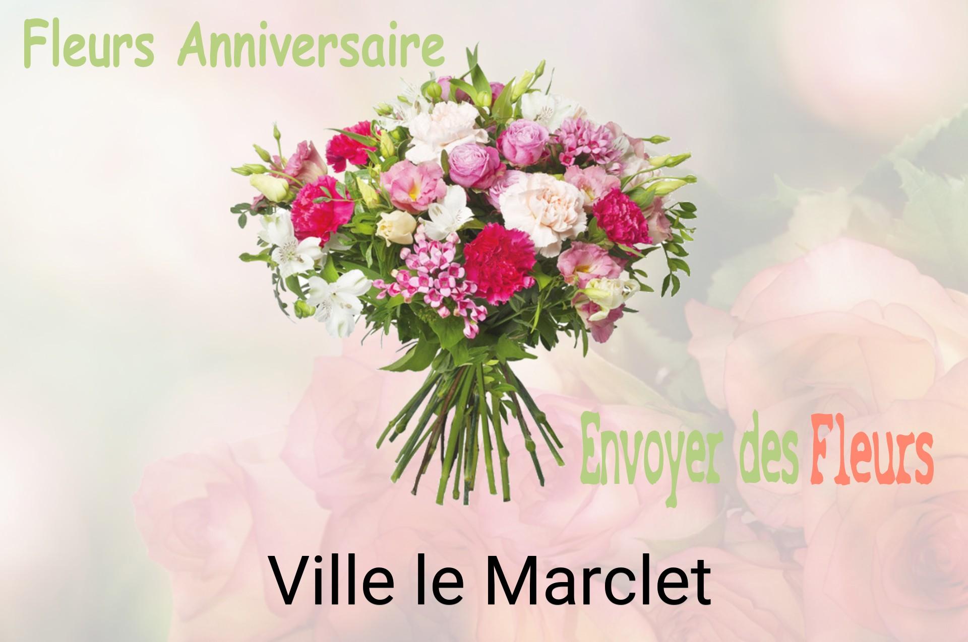 Bouquet de fleurs d’anniversaire livré à Ville-le-Marclet